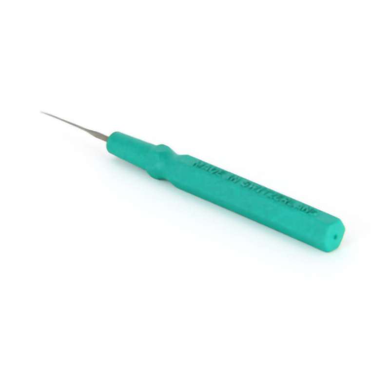 Micro Spatula Tip, Highly Precise, Medium Tip 0.022", Green, w/Cap, ESD